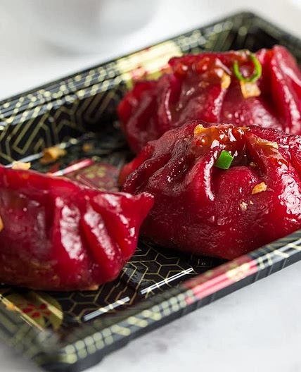Vegan & Gluten-free Beetroot Dumplings