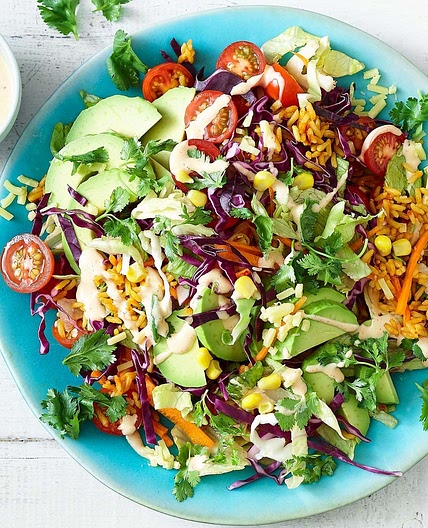 5-ingredient Mexican rice salad