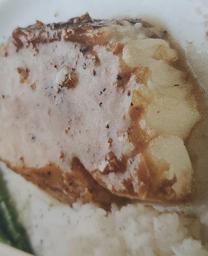 Flaky Fish with Balsamic Glaze