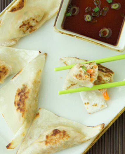 Simple Pan Seared Dumplings