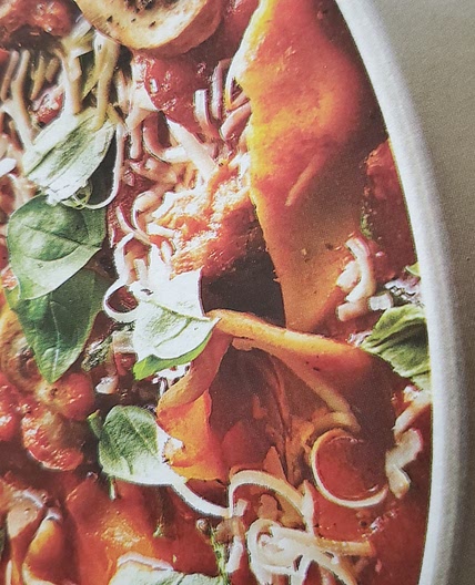 LASAGNA IN A SOUP BOWL