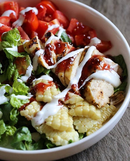 BBQ Chicken Salad
