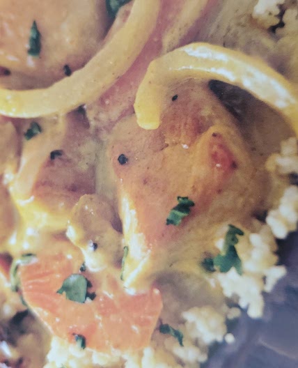 CURRIED CHICKEN WITH COUSCOUS