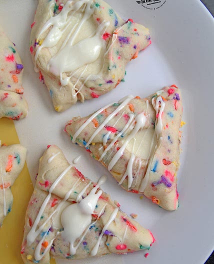 Funfetti Cheesecake Hamantaschen - Kosher In The Kitch!