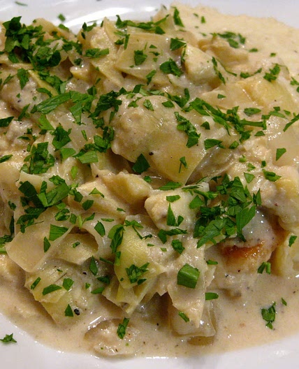 Creamy Chicken & Artichokes