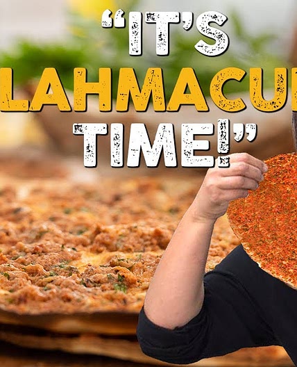 How to Make Crunchy LAHMACUN At Home? 😋 One of The Best Turkish Foods | Perfect for PIZZA Lovers