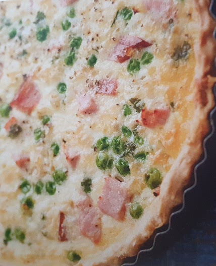 PEA & HAM QUICHE