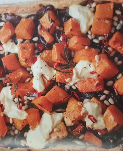 BUTTERNUT SQUASH & MASCARPONE TART