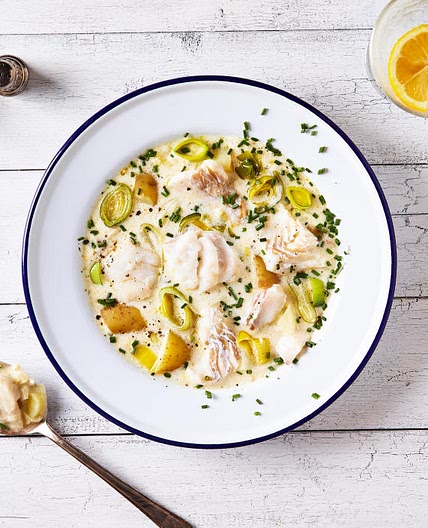 G - One-Pot Haddock, Leek & Cheddar Chowder