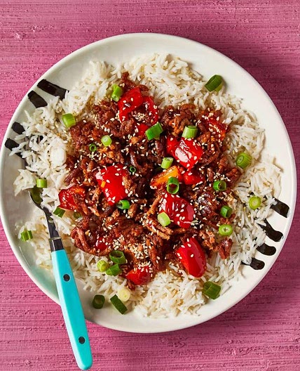 G - Meat-Free Mince Sticky Chilli Stir-Fry