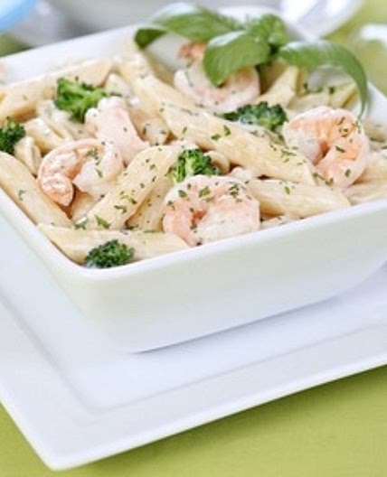 Philadelphia Prawn Pasta
