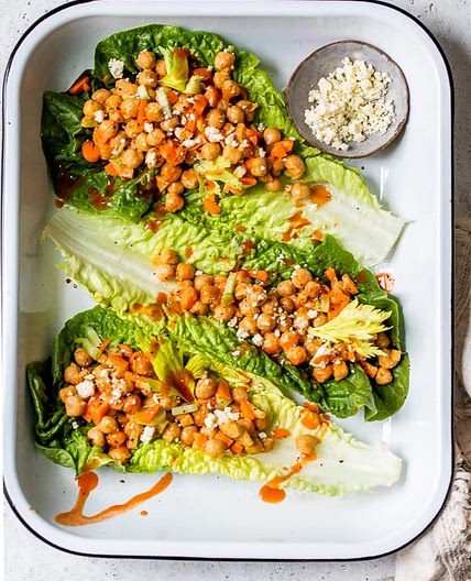 Buffalo Chickpea Salad