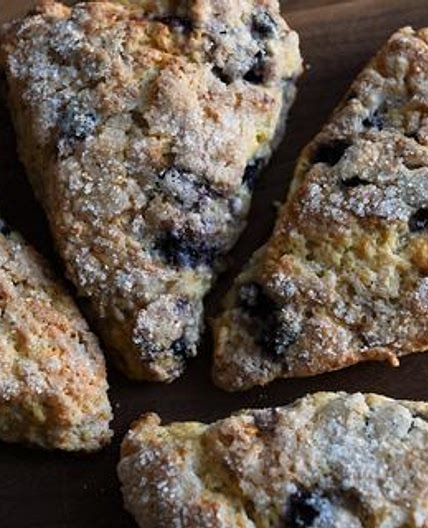 Wild Blueberry Scones