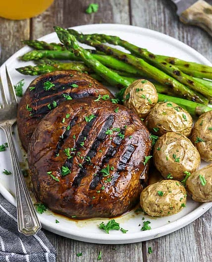 Grilled Portobello Mushroom Steaks
