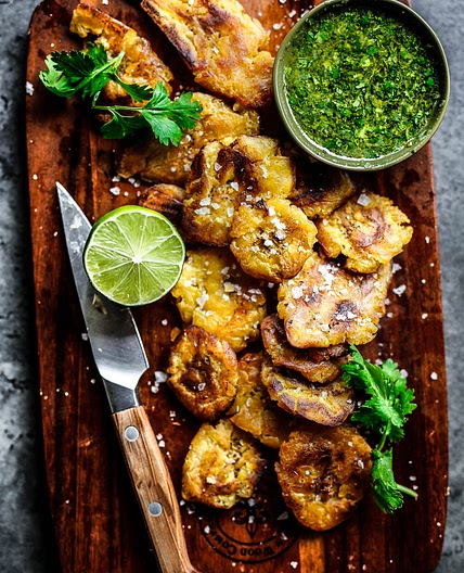 Tostones with Mojo - Whole30 | PrimalGourmet