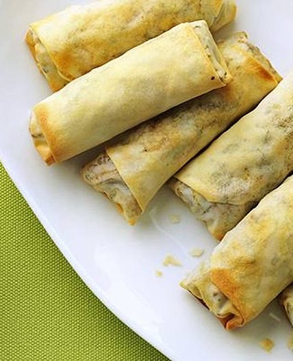 Air-Fried Veggie Spring Rolls