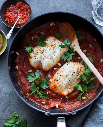 Cod alla Diavola - Whole30, Paleo