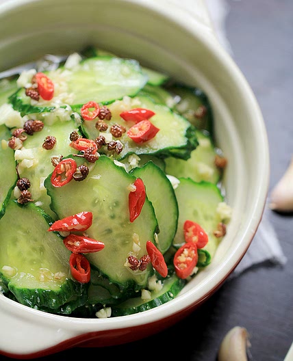 Pickling Cucumbers Salad