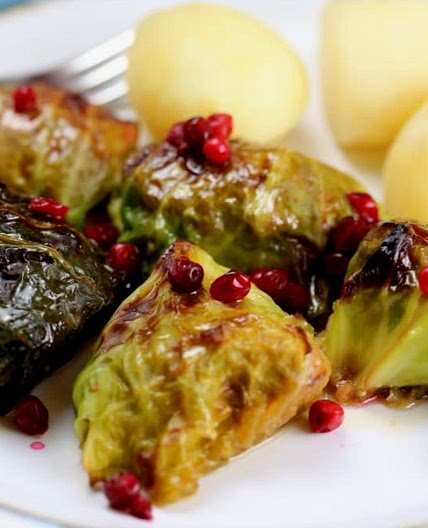 Kåldomar (Swedish Stuffed Cabbage Leaves)