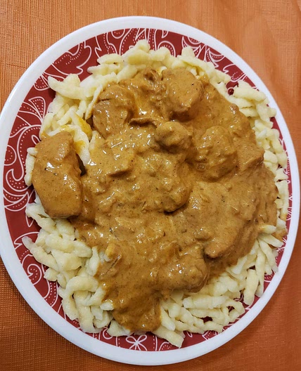 Chicken Paprikash