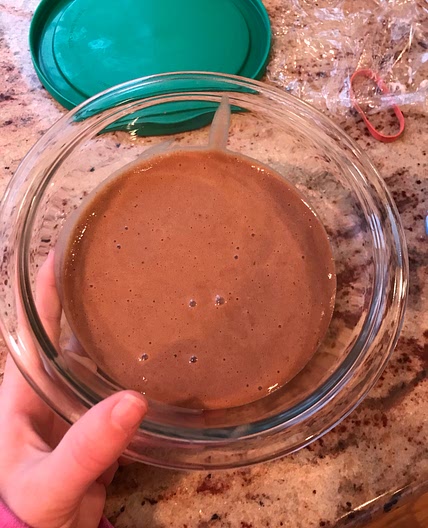Chocolate pudding 