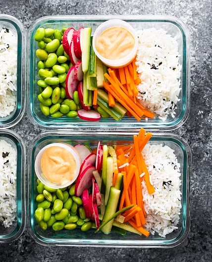 Vegan Sushi Meal Prep