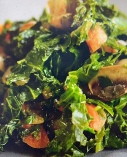 Kale with Spicy Coco Sauce