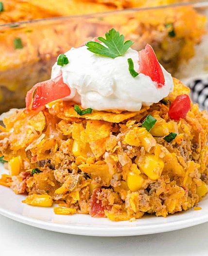 Taco Doritos Casserole