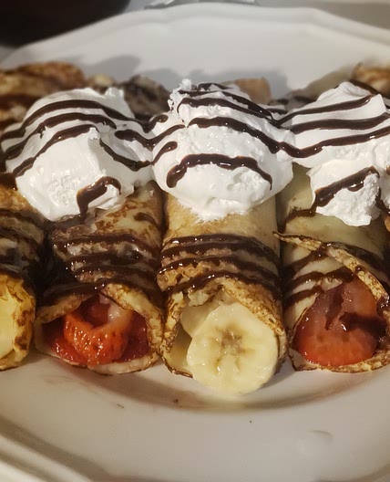 Dessert Crepes