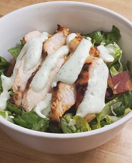 Green Salad with Homemade Ranch