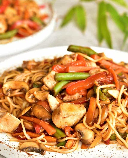 Sweet and Sour Veg Noodles