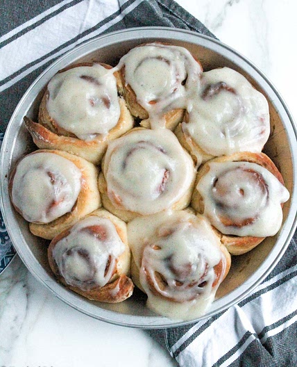 Cinnamon Rolls with Cream Cheese Icing