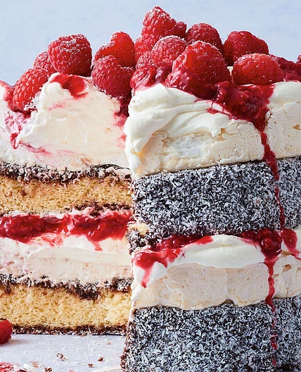 Lamington pavlova cake recipe