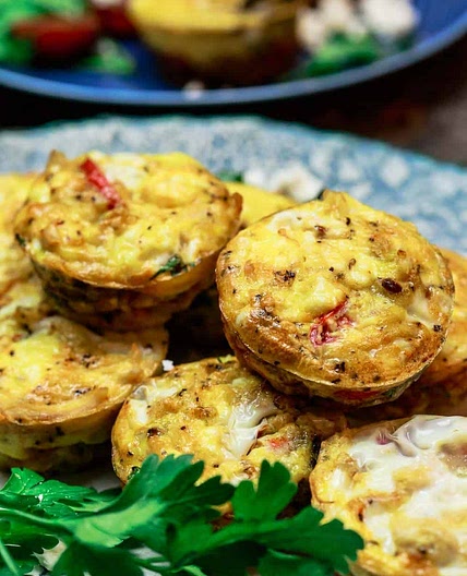 Mediterranean Breakfast Egg Muffins