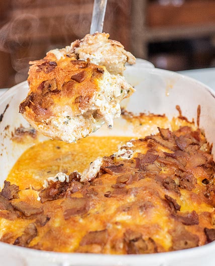 Chicken Bacon Ranch Casserole — Low Carb Love™