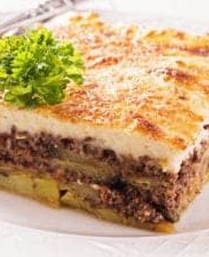 Traditional Greek Moussaka recipe (Moussaka with Béchamel)