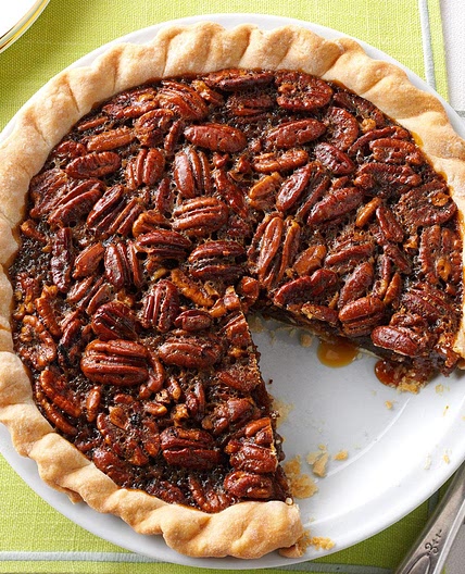 Molasses-Bourbon Pecan Pie