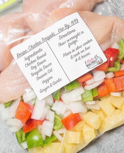 Freezer Crockpot Chicken Teriyaki Recipe