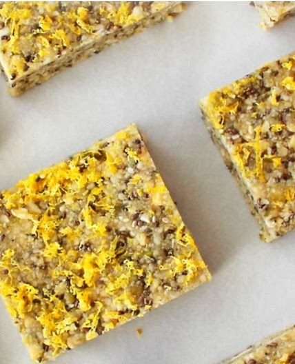 Lemon Zest & Coconut Slice