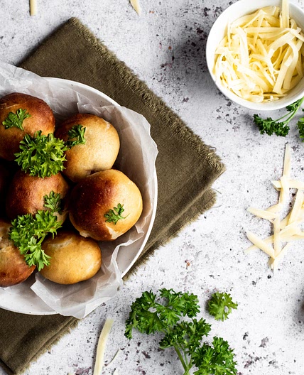 Gruyere & Pancetta Pretzel Bites