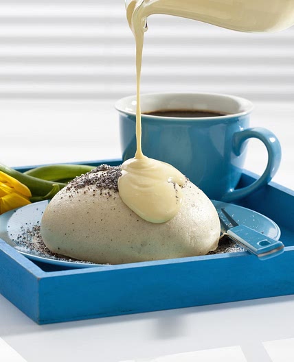 Austrian Germknoedel: Steamed Sweet Jam-Filled Dumplings