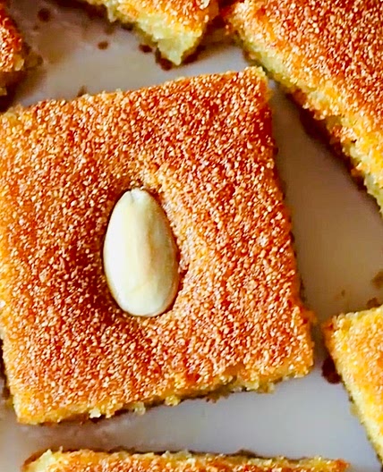 Nammoura (Semolina Cake) نمّورة
