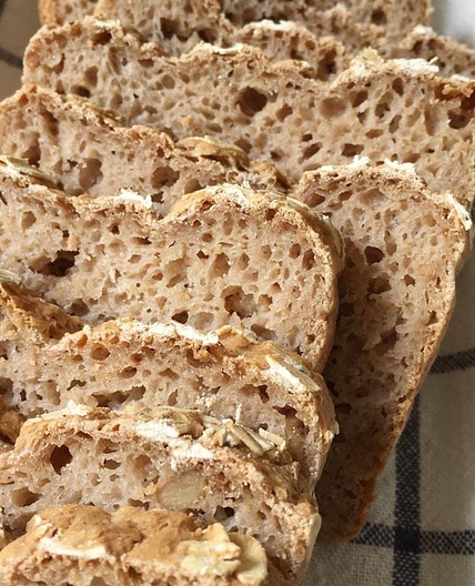 Gluten-Free Honey Oat Nut Bread