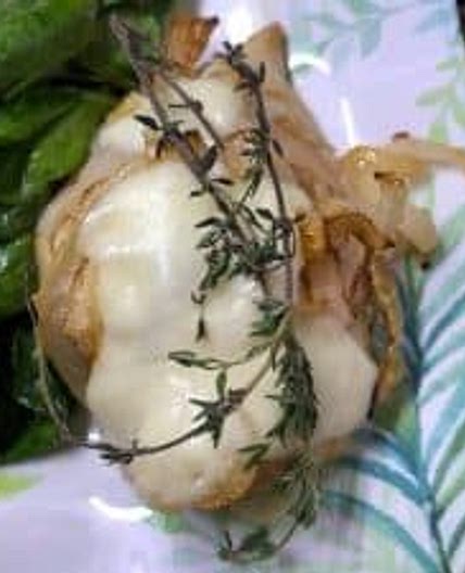 Air Fryer, French Onion Chicken Breast With Fontina Cheese
