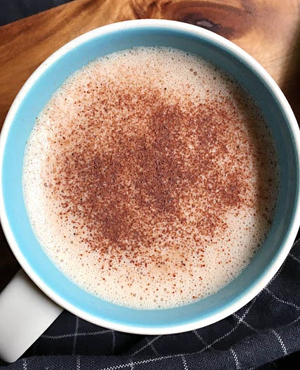 Chocolate Peppermint Tea Latte