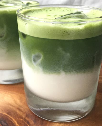 Iced Matcha Tea Latte