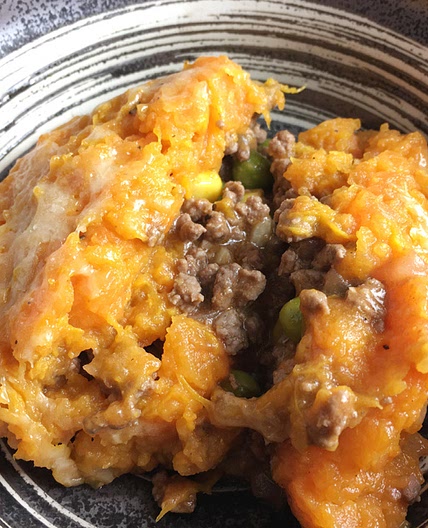 Sweet Potato Cauliflower Shepherd's Pie