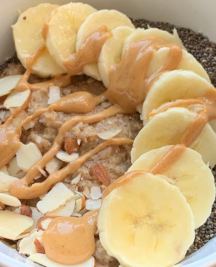 Banana Cinnamon Oatmeal