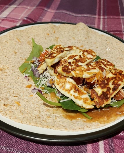 Halloumi Wraps