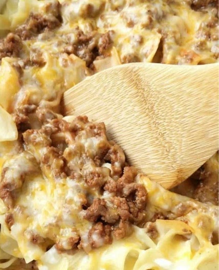 Creamy Beef Noodle Bake